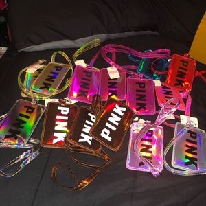 Holographic Wallet Lanyards bundle